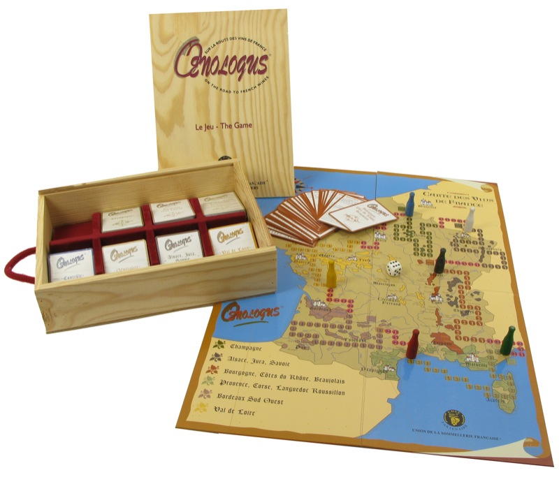 Jeux de societe vin