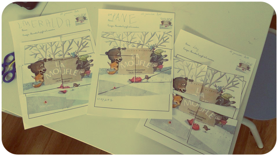 Puzzle couverture la moufle